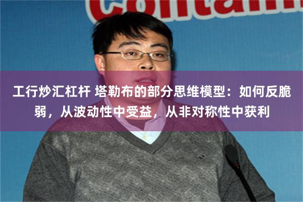 工行炒汇杠杆 塔勒布的部分思维模型：如何反脆弱，从波动性中受益，从非对称性中获利
