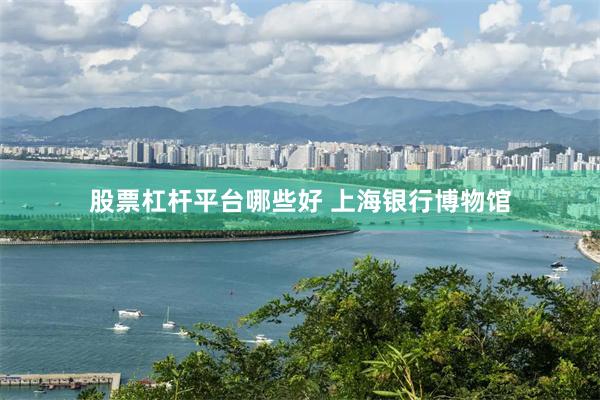股票杠杆平台哪些好 上海银行博物馆