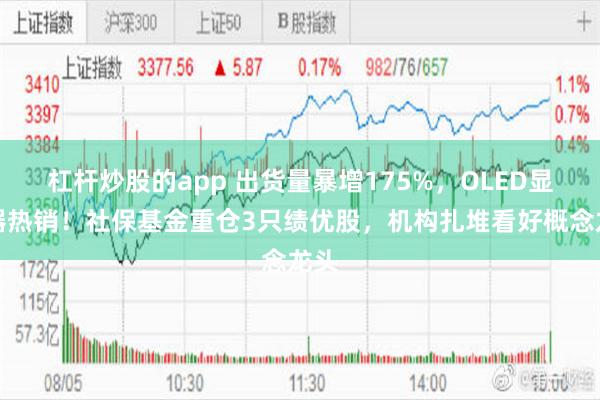 杠杆炒股的app 出货量暴增175%，OLED显示器热销！社保基金重仓3只绩优股，机构扎堆看好概念龙头