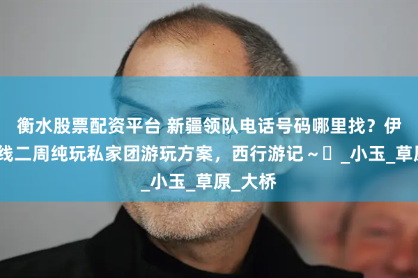 衡水股票配资平台 新疆领队电话号码哪里找？伊犁大环线二周纯玩私家团游玩方案，西行游记～​_小玉_草原_大桥