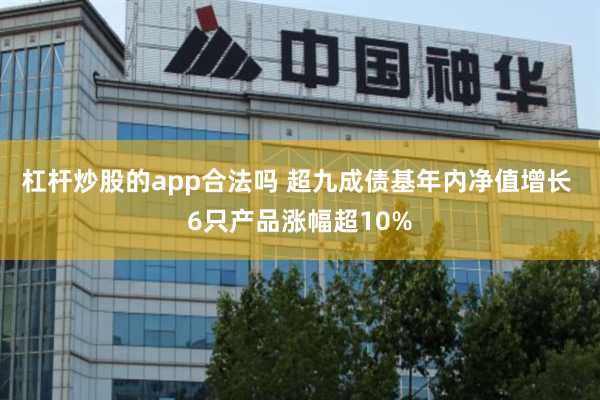 杠杆炒股的app合法吗 超九成债基年内净值增长 6只产品涨幅超10%